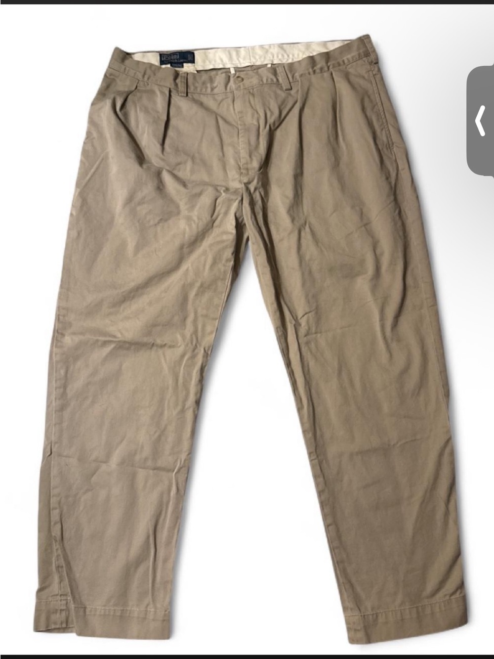 Polo Ralph Lauren Classic Khaki Pleated Men’s Pants